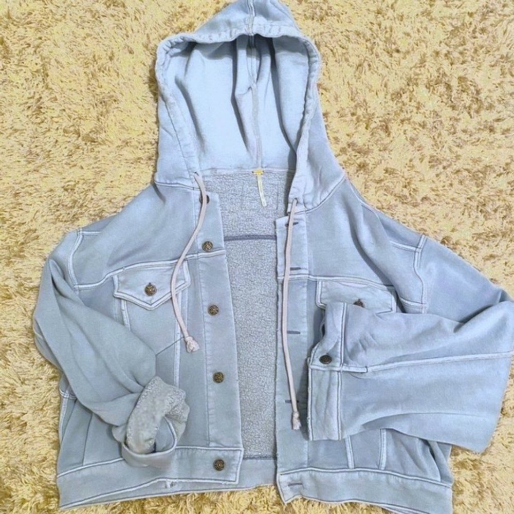 BIG  PRICE DROP- Free People NWOT Dreamers Jacket-L ORIG. $228!